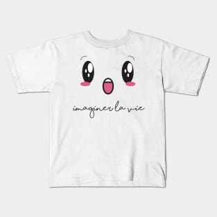 "Croquer la vie" collection | imaginer la vie Kids T-Shirt